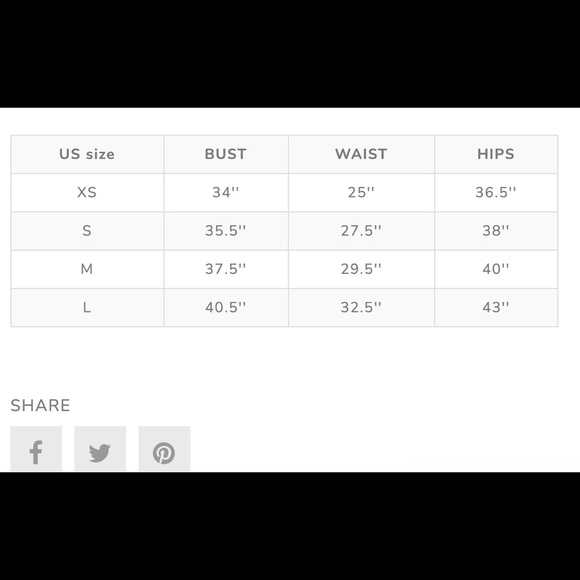 NWT Bisou Bisou the LIV bodysuit Medium - Picture 9 of 9